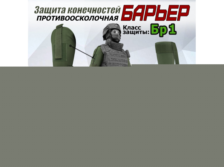 Комплект противоосколочной защиты "Барьер". Класс защиты Бр 1. 