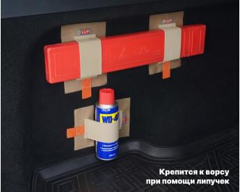Багажные ремни "Вертикаль-Мини" для ворса. Комплект из 3-х штук. Цвет: бежевый.