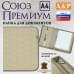 Папка для документов "Союз Премиум". Формат А4. С прострочкой Соты. Искусственная кожа. 