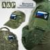 Шеврон на липучке «Флаг России V». Размер 80х50 мм. 